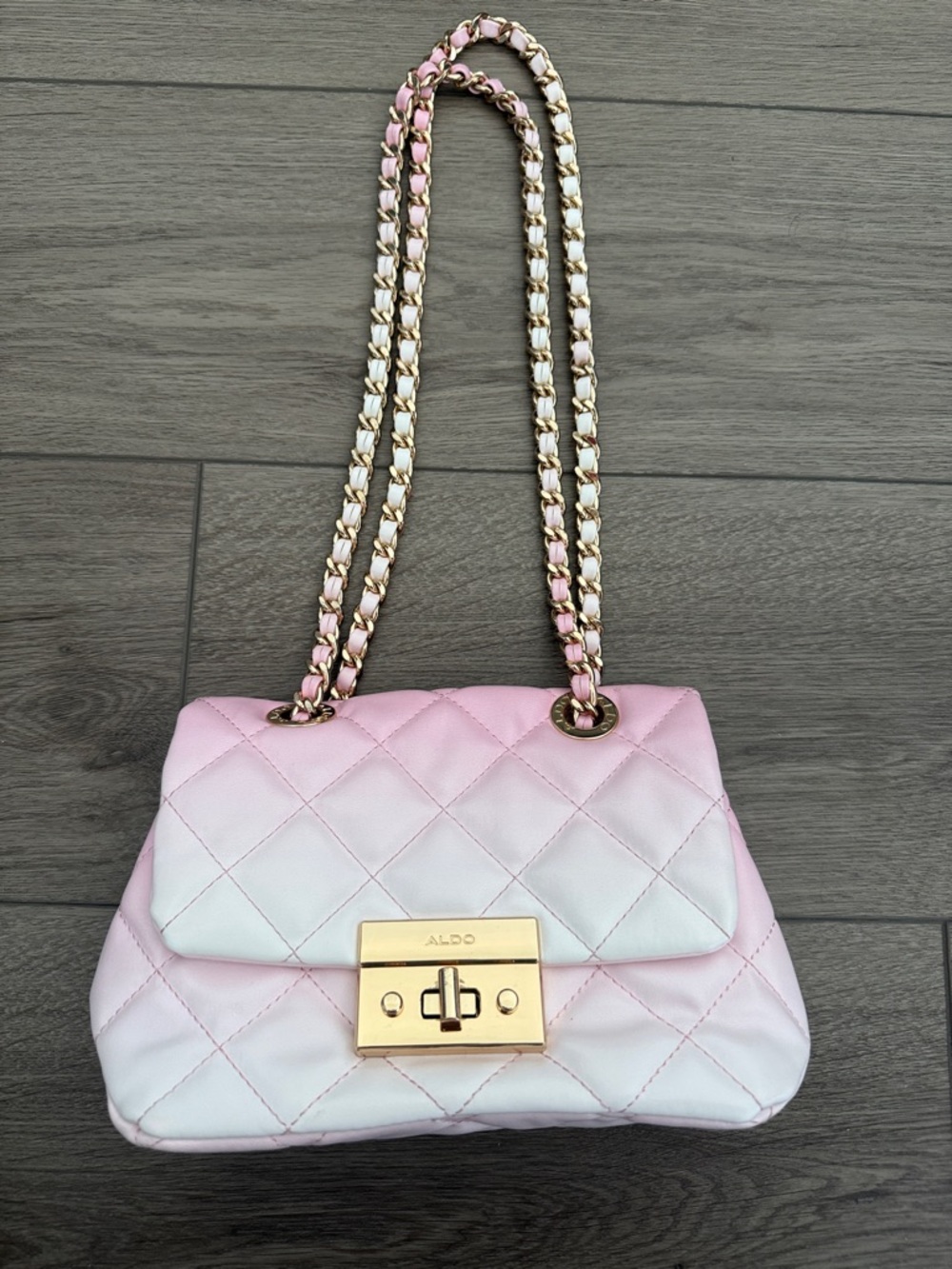 Aldo pink ombre bag